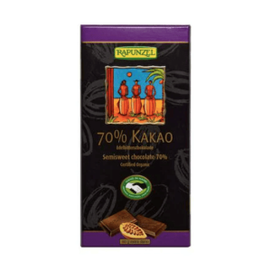Ciocolata bio amaruie 70% cacao