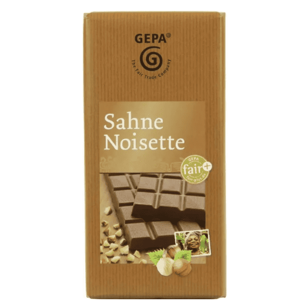 Ciocolata bio cu frisca si alune
