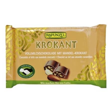 Ciocolata bio cu migdale crocante