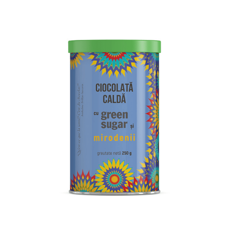 Ciocolata calda cu green sugar si mirodenii