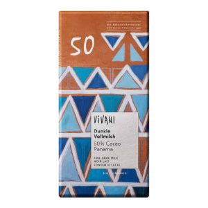 Ciocolata cu 50% cacao si lapte integral