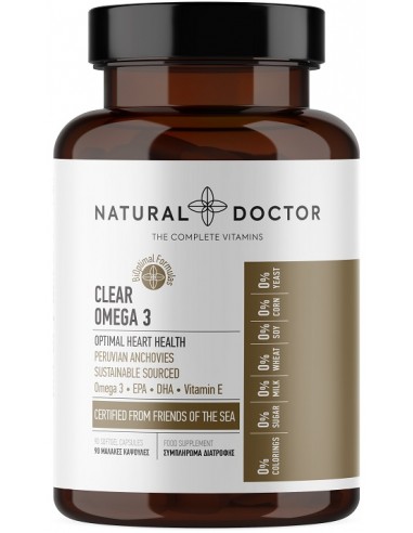 Clear Omega 3, 90 capsule, Natural Doctor 1 Clear Omega 3