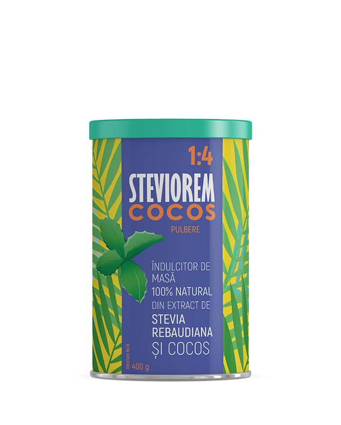 Cocos 1:4, 400g, Steviorem 1 Cocos 1:4