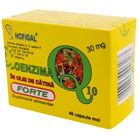 Coenzima Q10 in ulei de catina forte 30mg