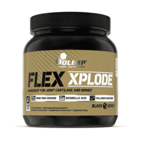 Colagen hidrolizat + Acid Hialuronic + Calciu + Vitamine Olimp Sport Nutrition Flex Xplode portocale