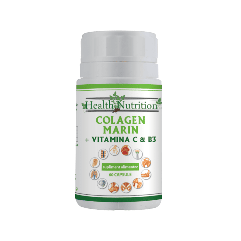 Colagen marin Forte + Vitamina B3 + Vitamina C