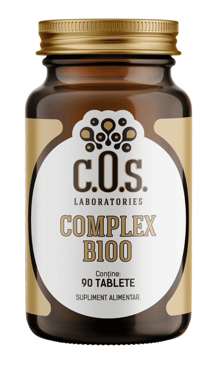 Complex B100, 90 tablete, COS Laboratories 1 Complex B100