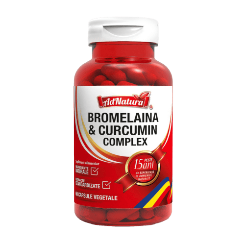 Complex de Bromelaina si Curcumin