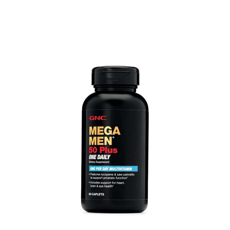 Complex de multivitamine pentru barbati Mega Men 50 Plus
