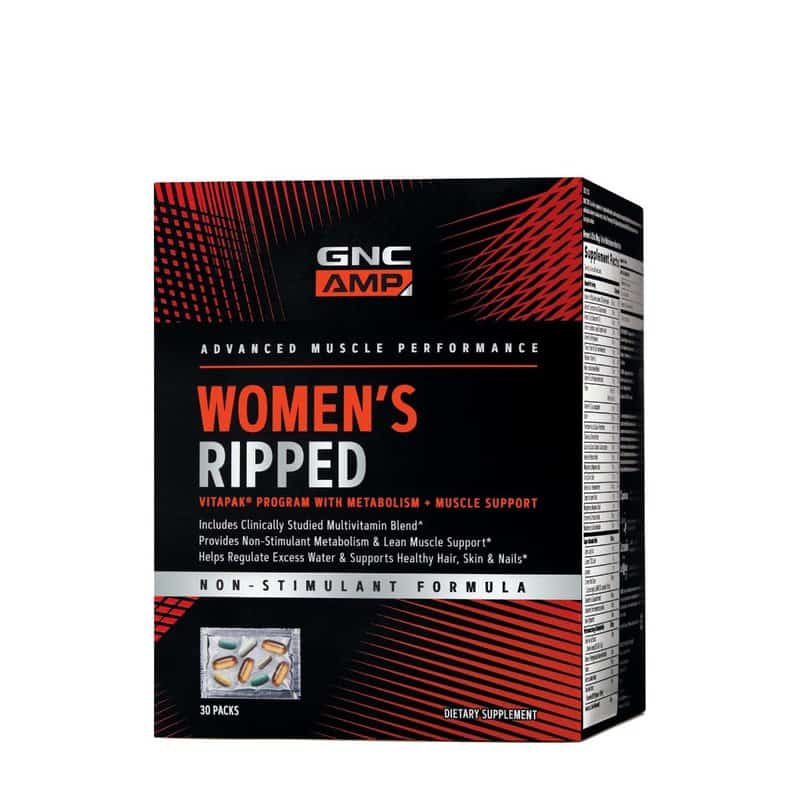 Complex de multivitamine pentru femei-non stimulent AMP Women’s Ripped Vitapak