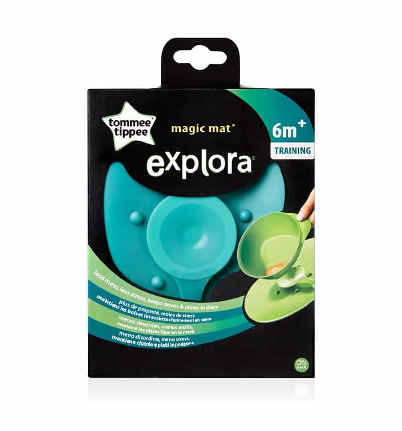 Covoras Antiderapant Explora 7luni+ Turcoaz, 1 bucata, Tommee Tippee 1 Covoras Antiderapant Explora 7luni+ Turcoaz