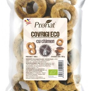 Covrigi bio cu chimen