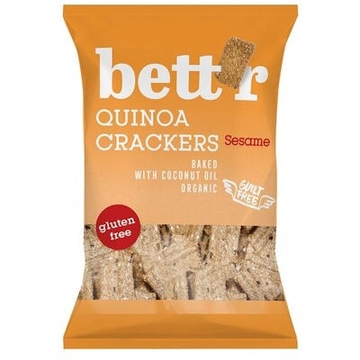 Crackers cu quinoa si susan fara gluten Bio
