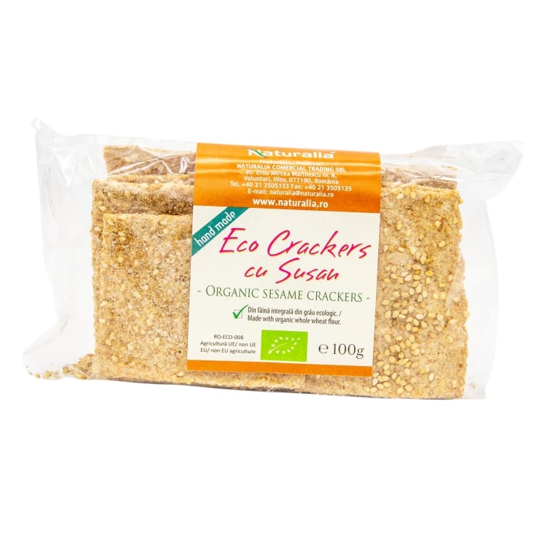 Crackers cu susan 100g - NATURALIA