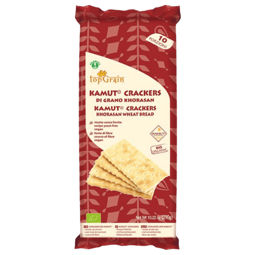 Crackers din grau kamut fara drojdie Bio