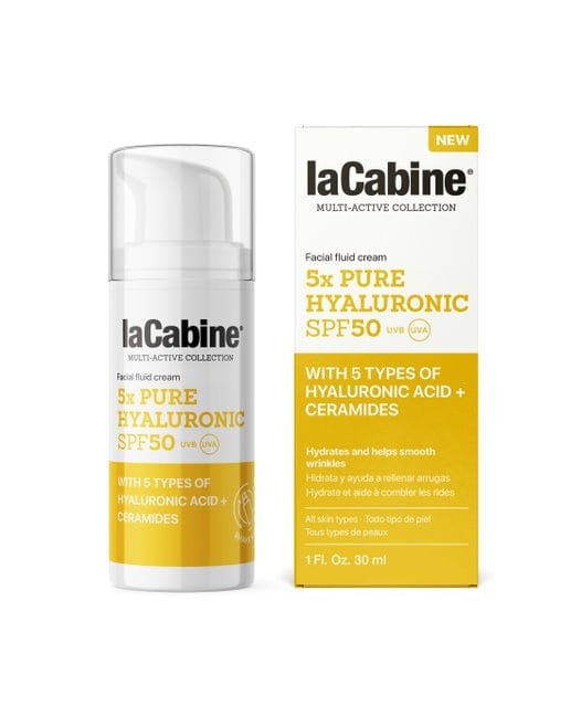 Crema 5xPure Hyaluronic SPF50, 30ml, La Cabine 1 Crema 5xPure Hyaluronic SPF50
