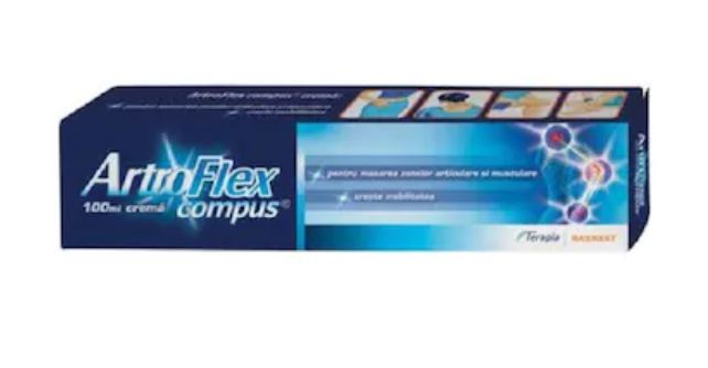 Crema ArtroFlex Compus, 100ml, Terapia 1 Crema ArtroFlex Compus