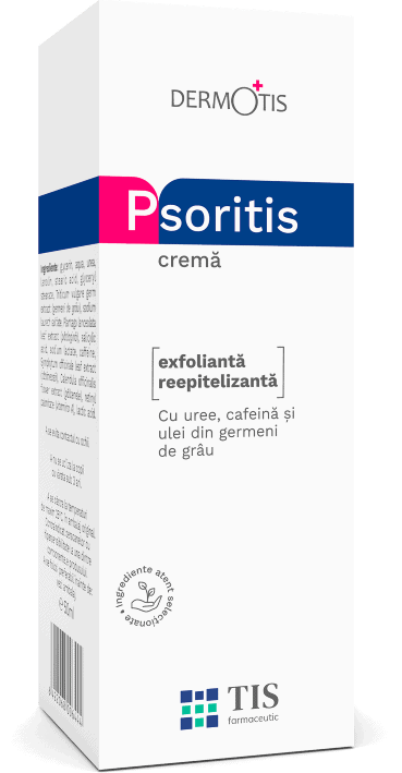 Crema PsoriTIS, 50ml, Tis Farmaceutic 1 Crema PsoriTIS