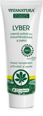 Crema activa cu untul-pamantului si petrol Lyber