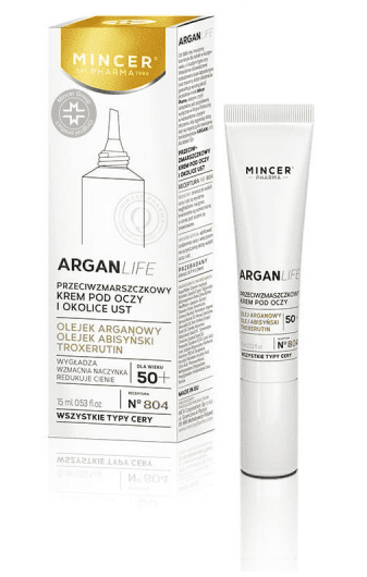 Crema anti-rid pentru ochi si buze Arganlife, 15ml, Mincer Pharma 1 Crema anti-rid pentru ochi si buze Arganlife
