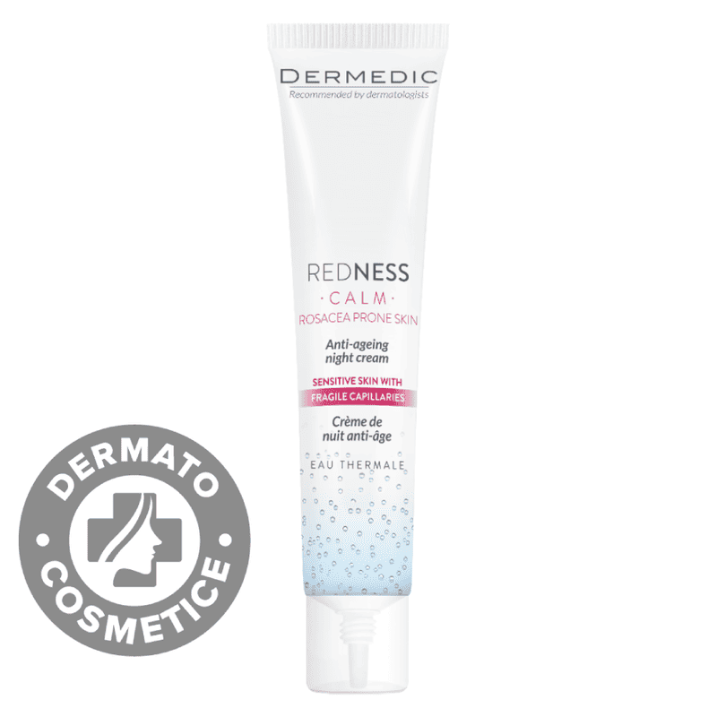 Crema antirid de noapte pentru piele cuperozica Redness Calm