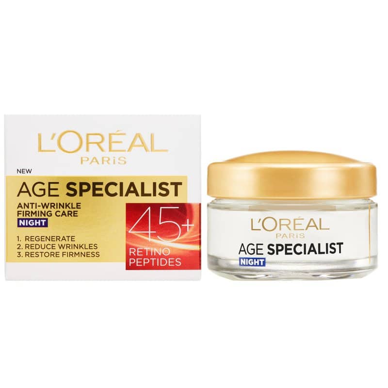 Crema antirid pentru fata de noapte Age Specialist 45+