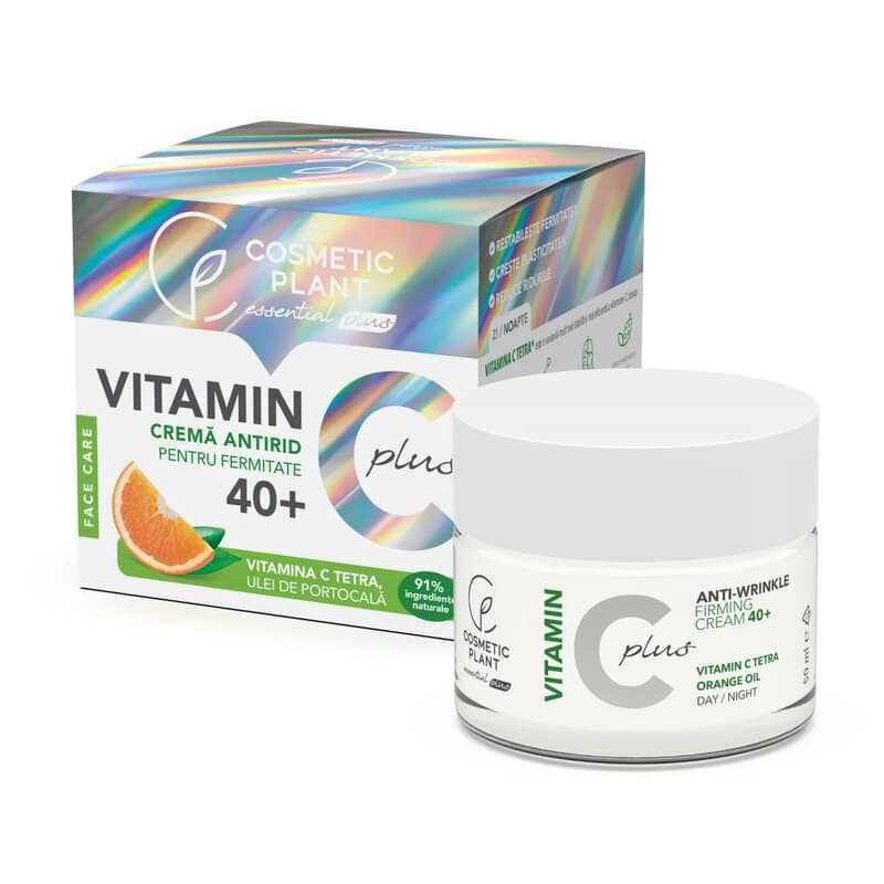 Crema antirid pentru fermitate 40+ Vitamin C Plus