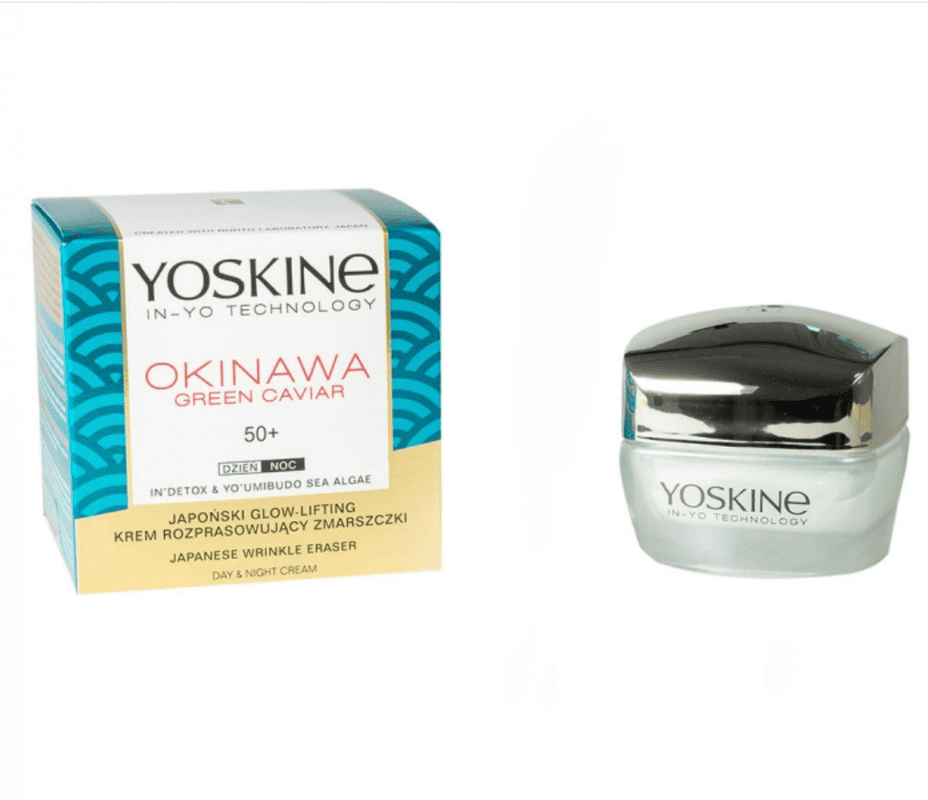 Crema antirid pentru ten 50+ Okinawa Green Caviar, 50ml, Yoskine 1 Crema antirid pentru ten 50+ Okinawa Green Caviar