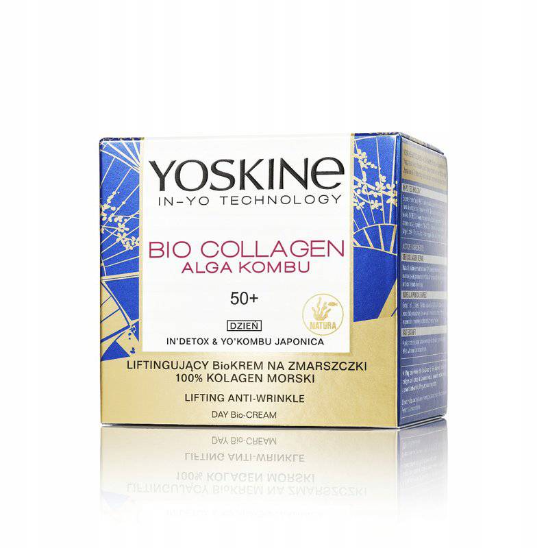 Crema antirid si lifting de zi pentru ten 50+ Bio Collagen Alga Kombu