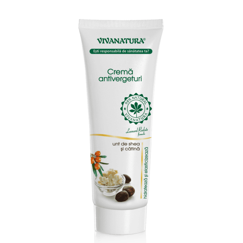 Crema antivergeturi cu unt de shea si catina