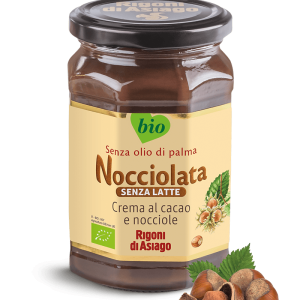 Crema bio cu cacao si alune de padure fara lapte Nocciolata