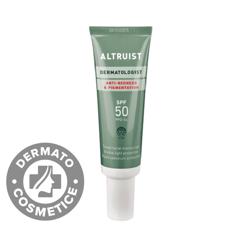 Crema colorata anti-roseata si anti-pete cu SPF 50 Dermatologist