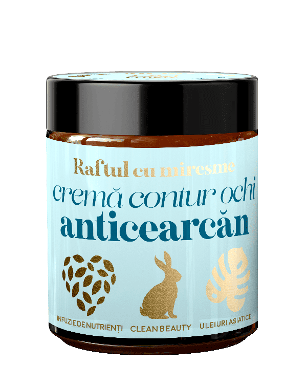 Crema contur ochi anticearcan, 30g, Raftul cu miresme 1 Crema contur ochi anticearcan