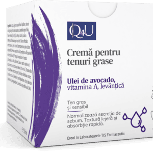 Crema cu levantica pentru tenuri grase