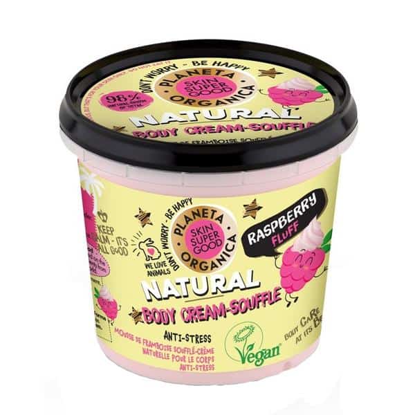 Crema de corp cu zmeura Raspberry Fluff