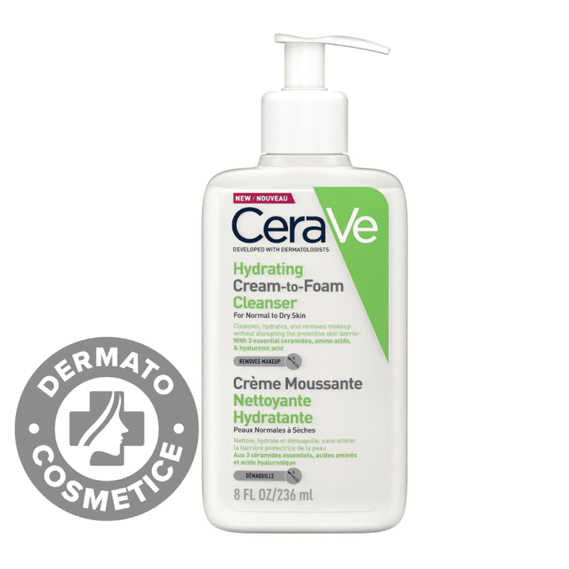 Crema de curatare spumanta si hidratanta pentru ten normal-uscat