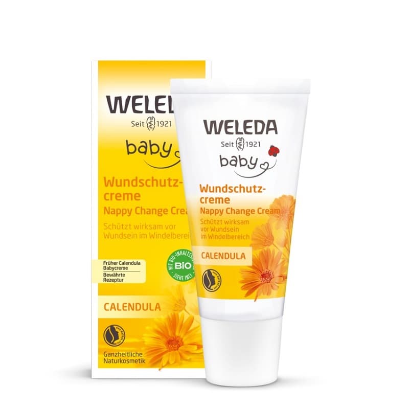 Crema de galbenele pentru zona scutecului Baby