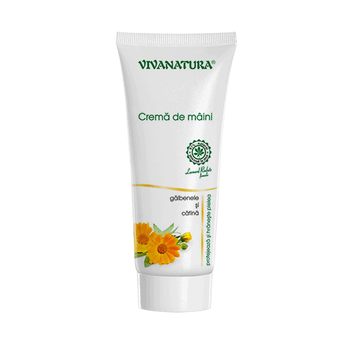 Crema de maini cu galbenele si catina