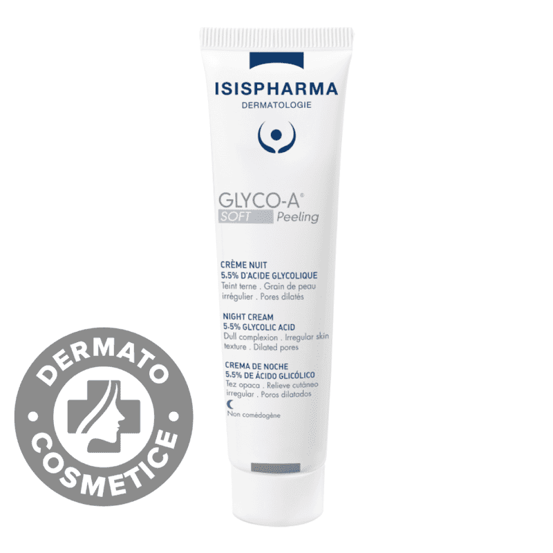 Crema de noapte 5.5% acid glicolic Glyco-A Soft Peeling