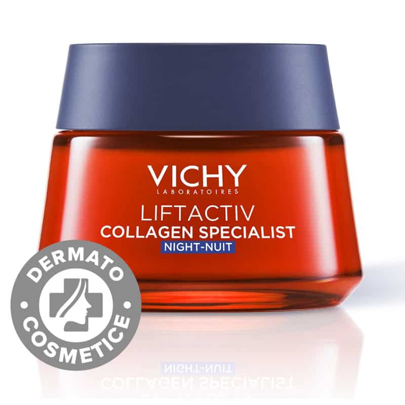 Crema de noapte Liftactiv Collagen Specialist