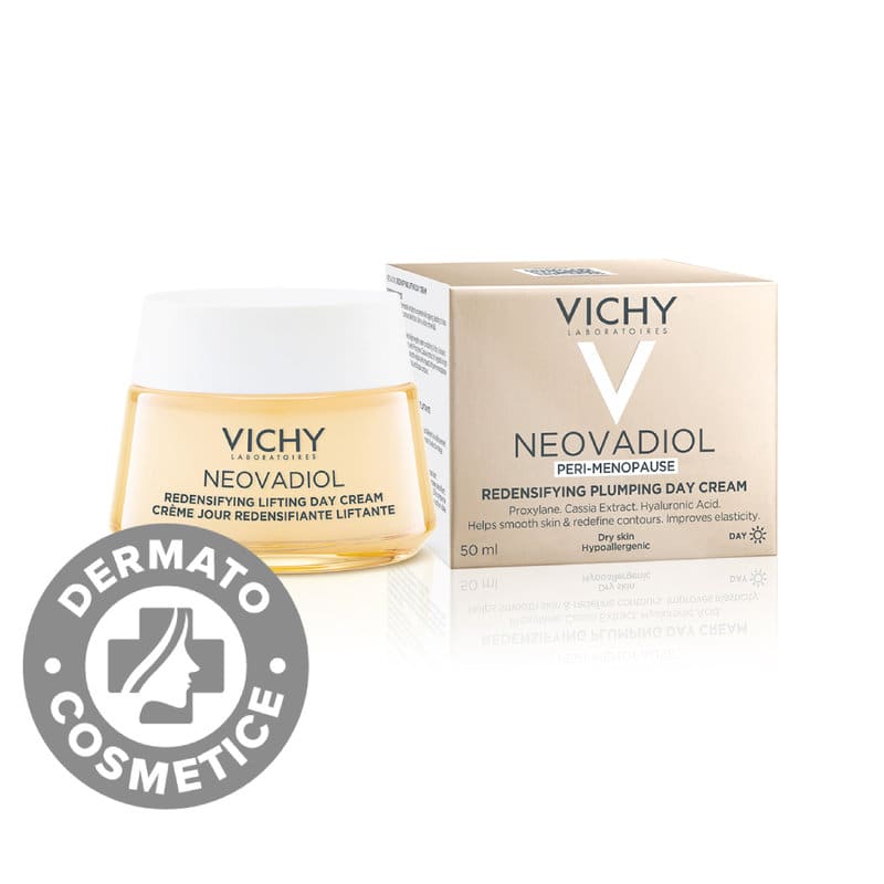 Crema de zi antirid cu efect de redensificare si reumplere ten uscat Neovadiol Peri-Menopause