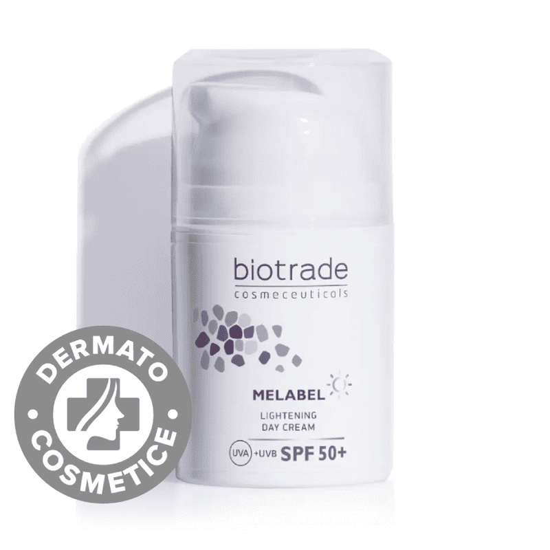 Crema depigmentanta de fata pentru zi SPF 50+ Melabel