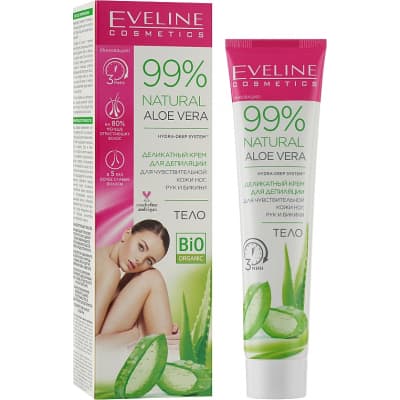 Crema depilatoare cu aloe vera