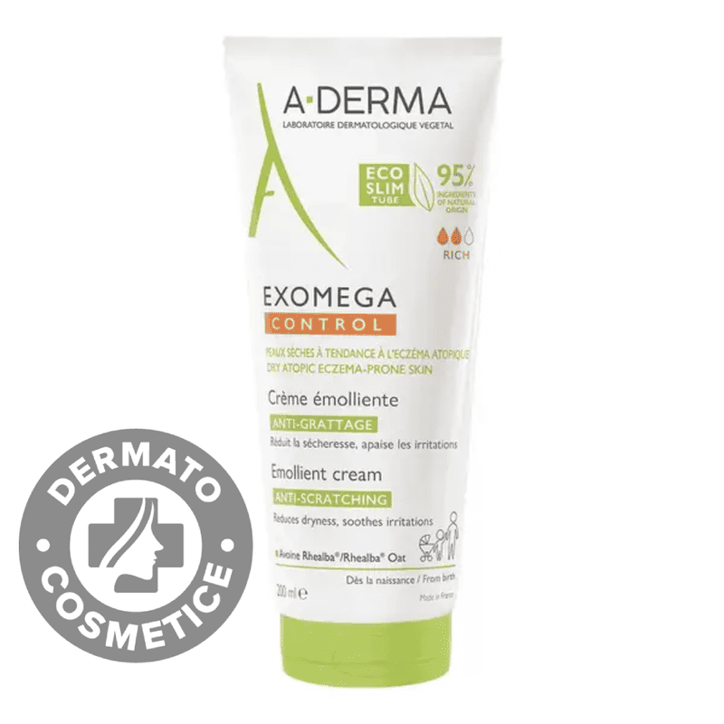 Crema emolienta Exomega Control
