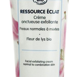 Crema exfolianta bio pentru ten normal si mixt cu extract de crin