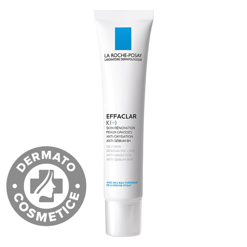 Crema fluida renovatoare pentru ten gras 8h Effaclar K+