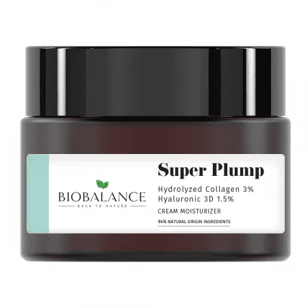 Crema hidratanta antirid cu colagen hidrolizat 3% si acid hialuronic 3D 1.5% Super Plump