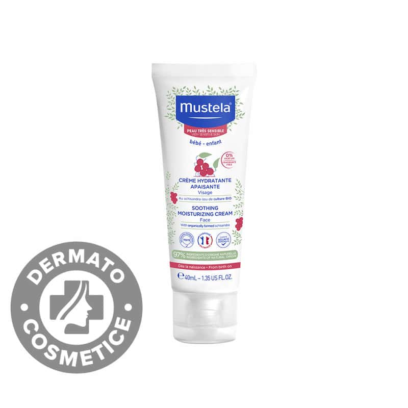 Crema hidratanta calmanta pentru piele sensibila