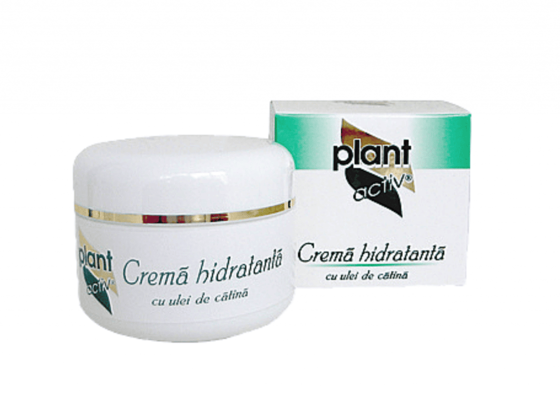 Crema hidratanta cu ulei de catina, 50ml, Plant Activ 1 Crema hidratanta cu ulei de catina