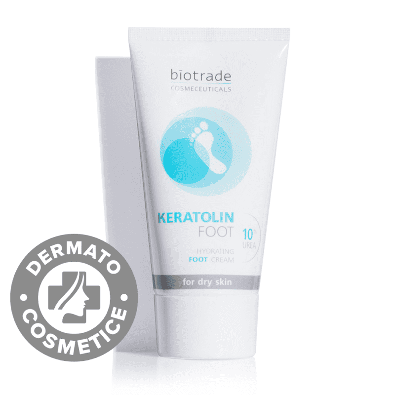 Crema hidratanta pentru picioare cu 10% uree Keratolin Foot